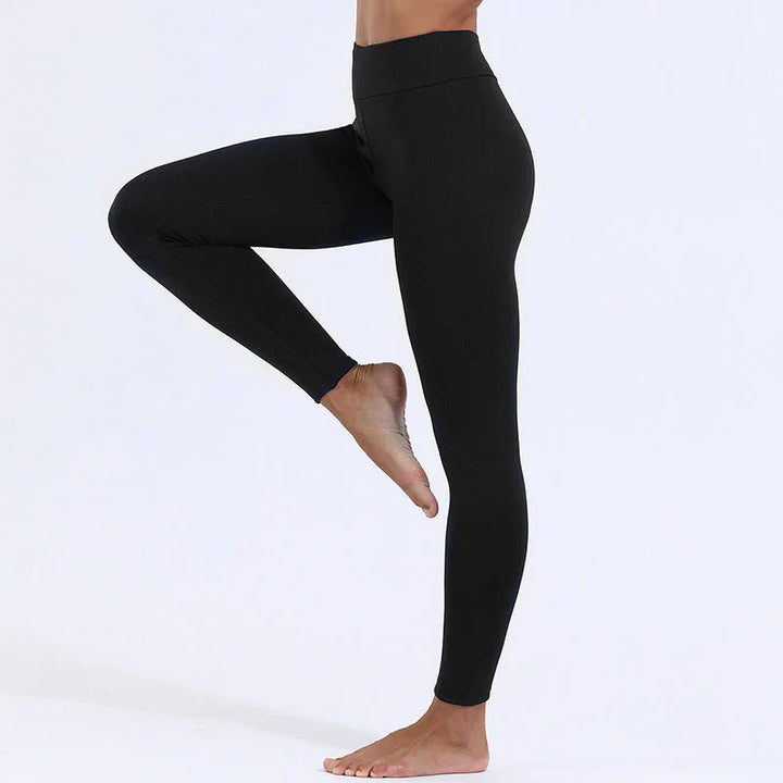 Ciepłe legginsy polarowe premium na zimę