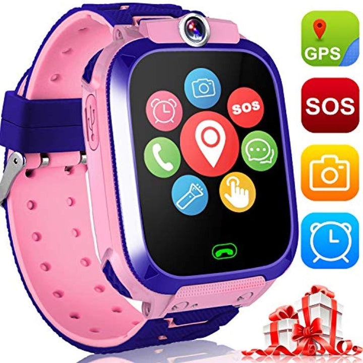 Smartwatch dla dzieci z GPS, aparatem i przyciskiem SOS