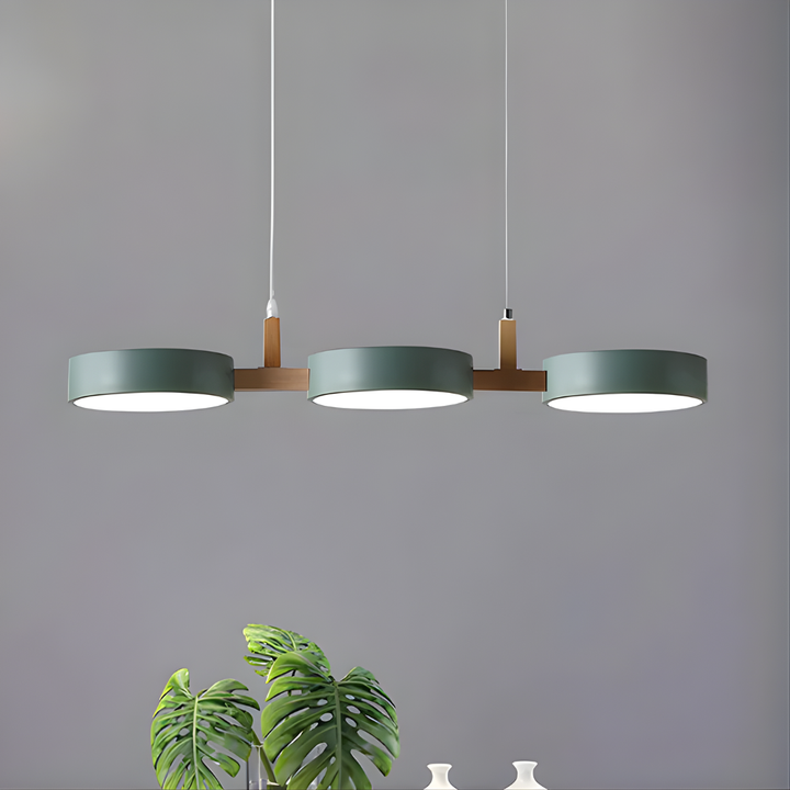 Nowoczesna metalowa lampa sufitowa