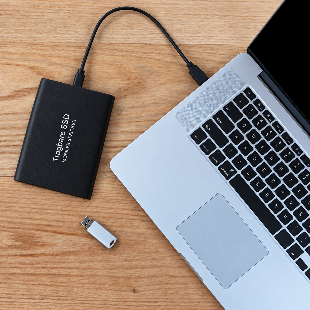 Przenośny dysk SSD 30 TB z wytrzymałą obudową