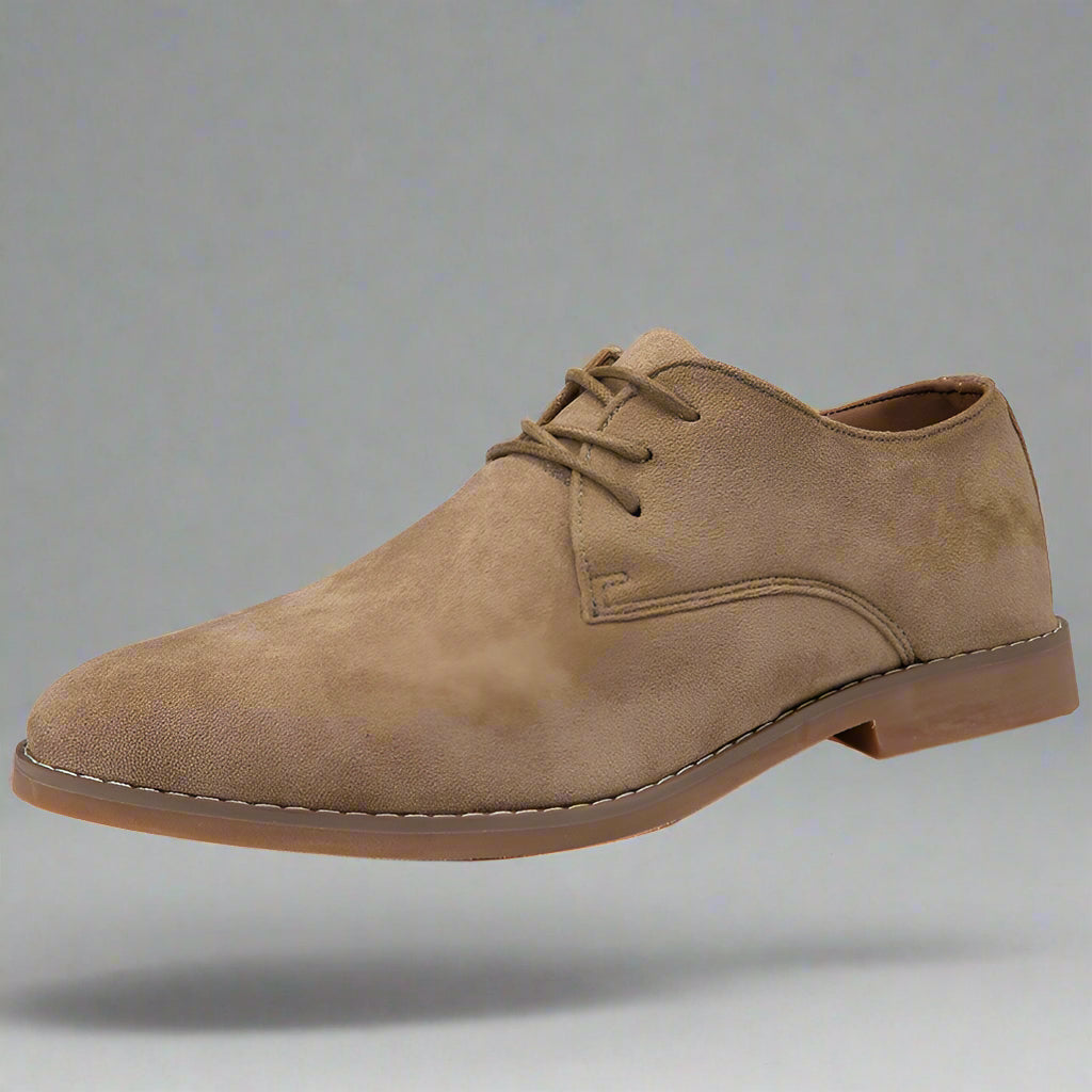 Męskie zamszowe buty oxford