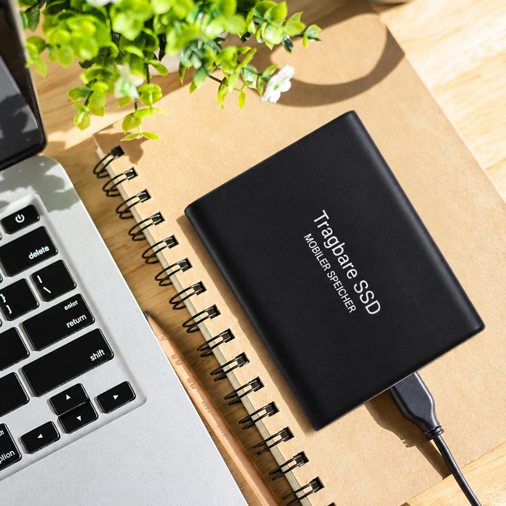Wytrzymały zewnętrzny dysk SSD 30 TB do dużych plików