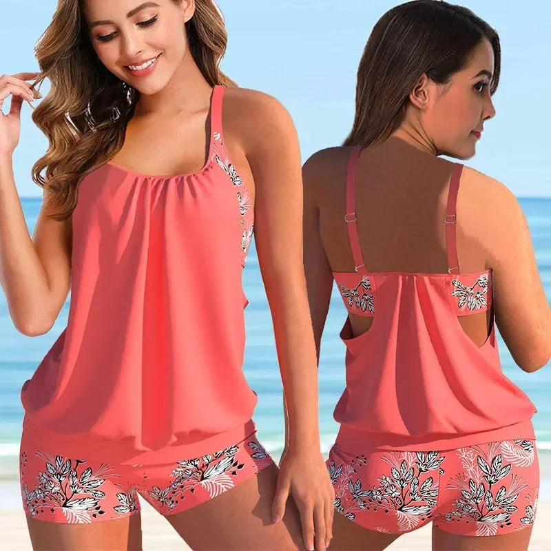 Stylowe bikini w kwiaty