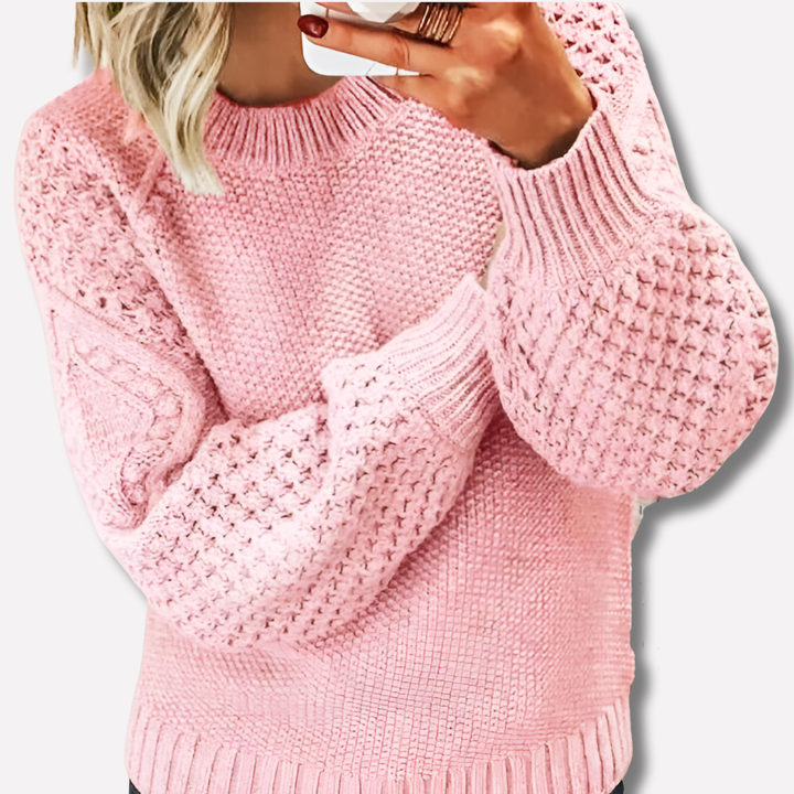 Elegancki, ciepły sweter damski
