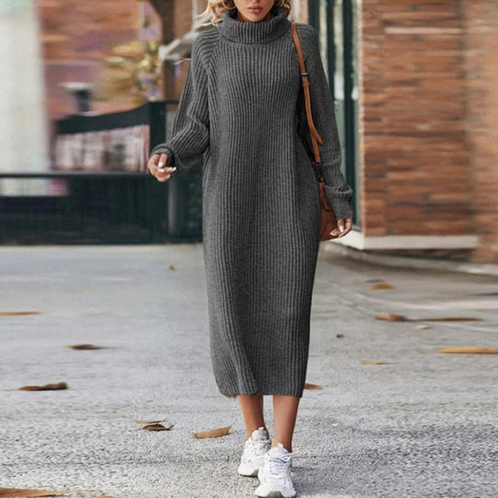 Larana – damska sukienka z dzianiny w stylu casual