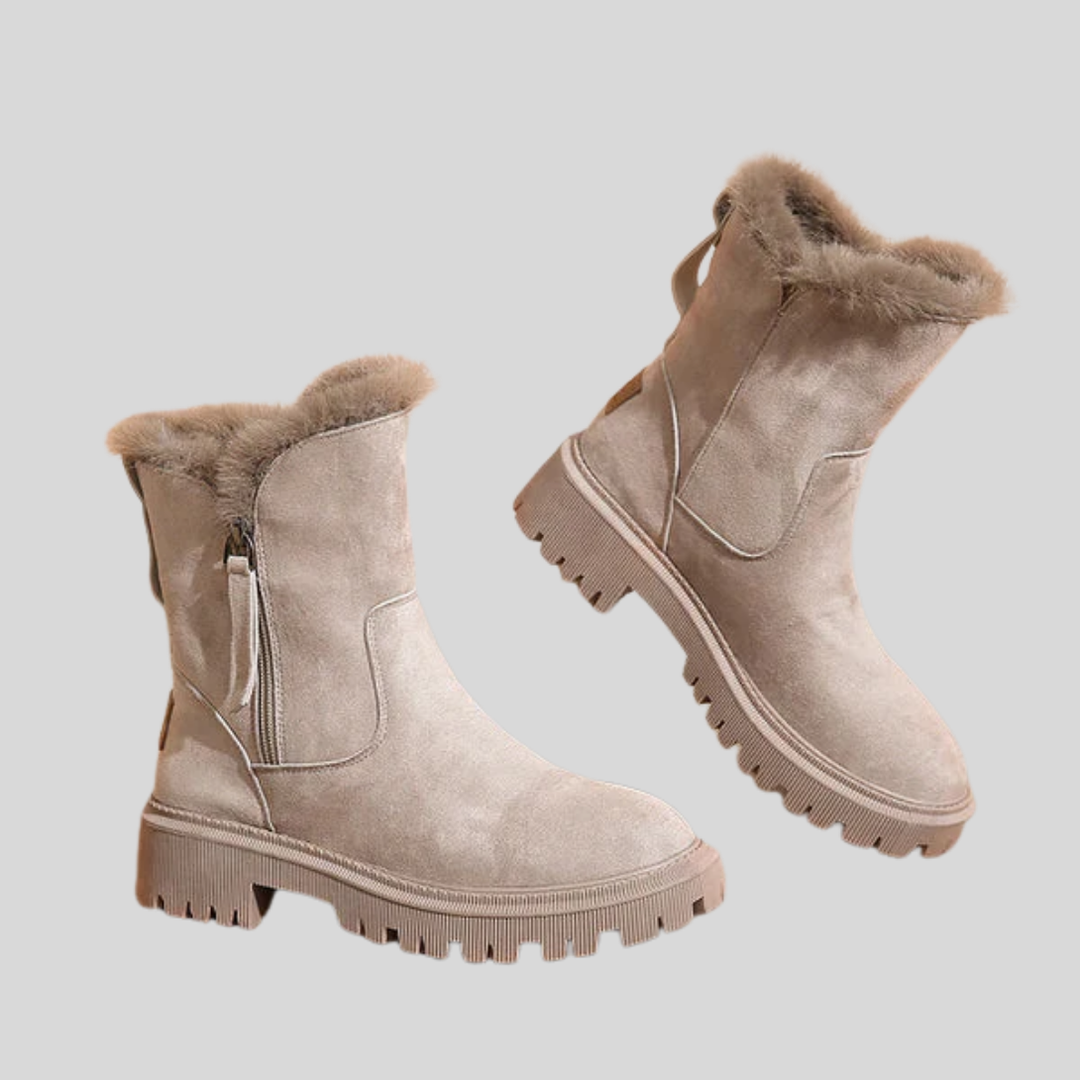 Damskie ocieplane buty zimowe