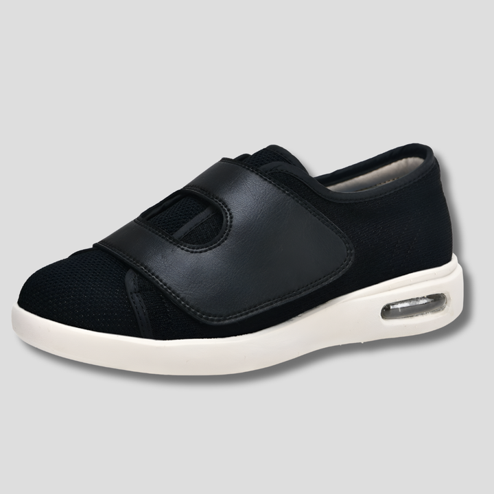 Szerokie buty dla stóp z obrzękami