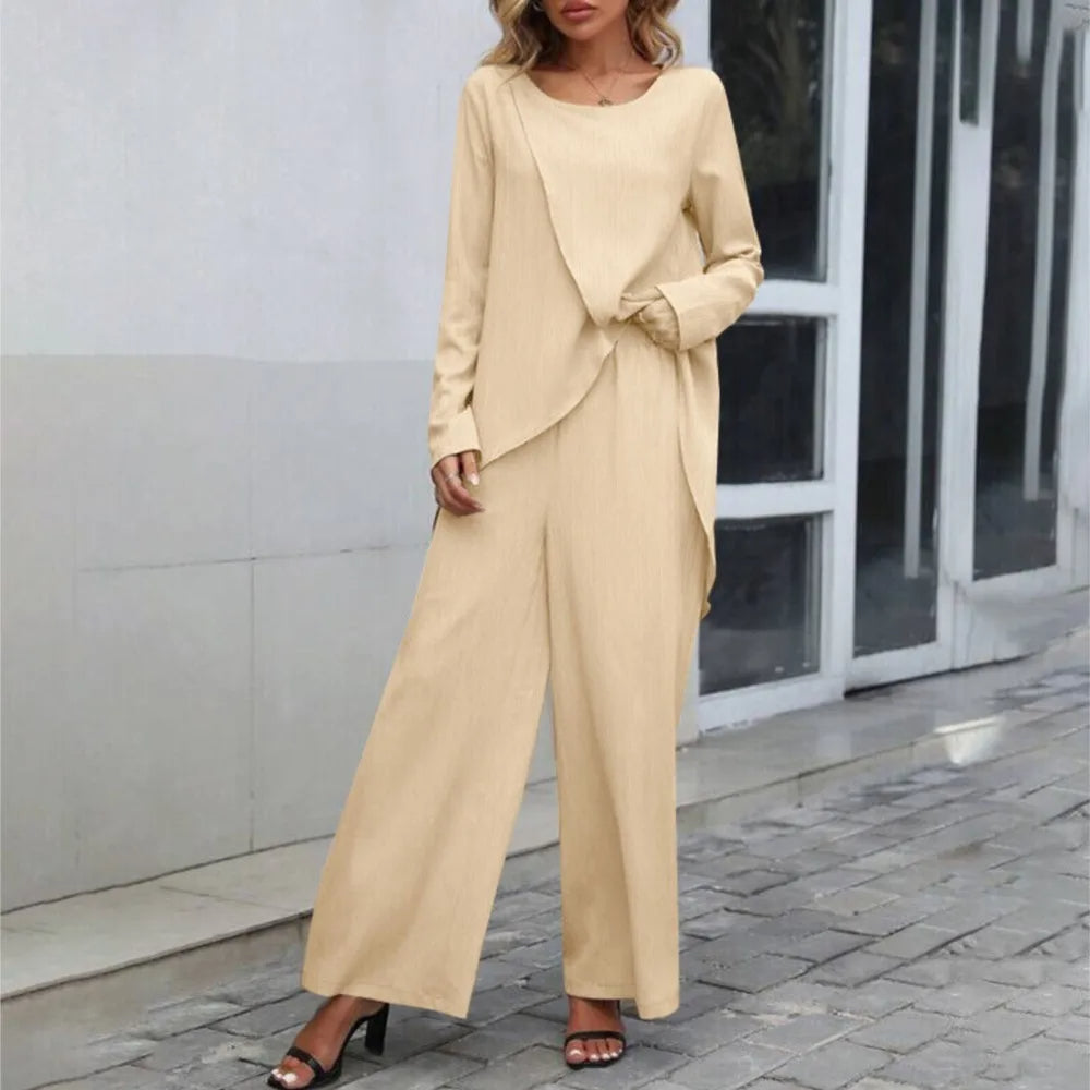 Elegancki dwuczęściowy zestaw damski