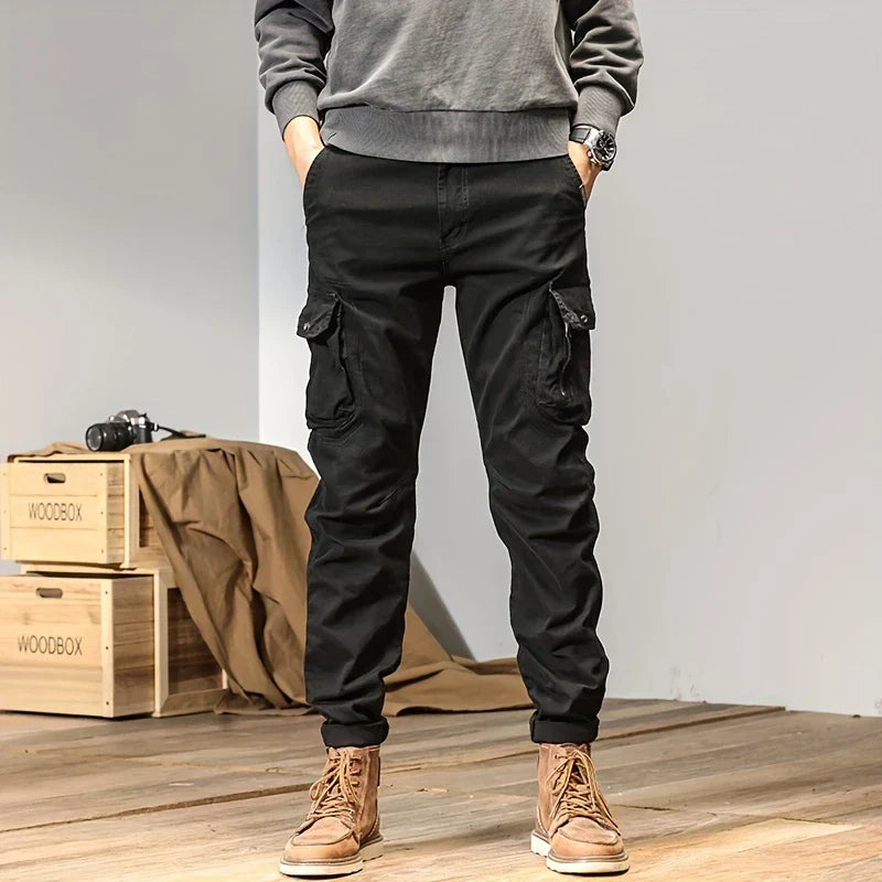 Stylowe męskie joggery cargo