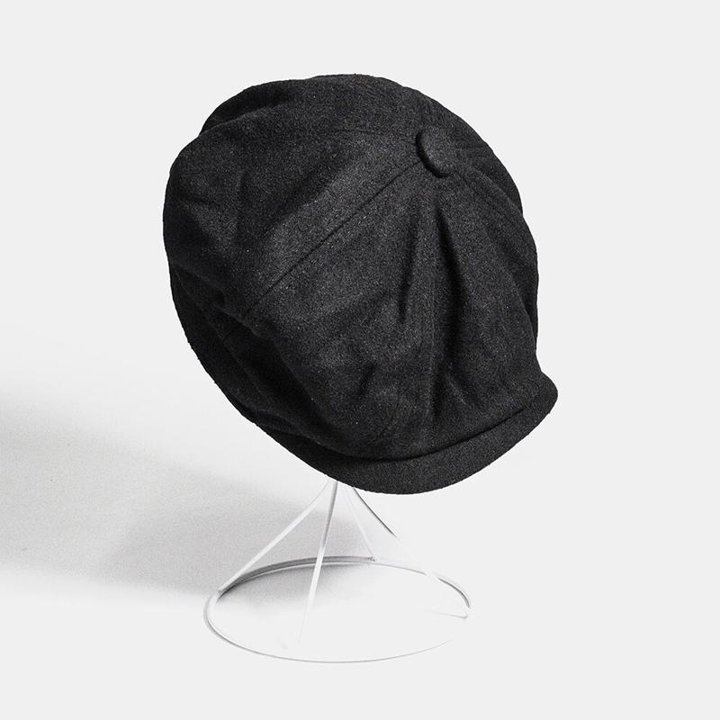 Męska czapka płaska w stylu retro