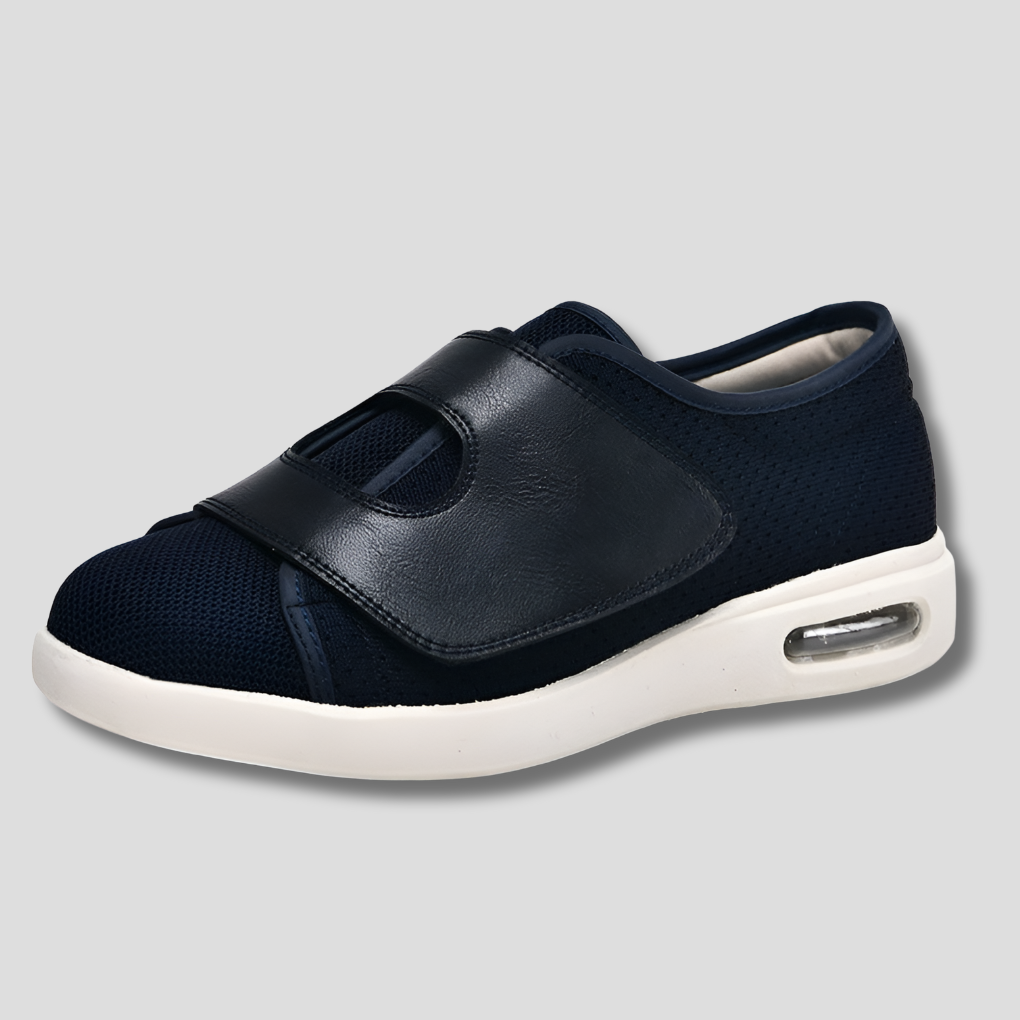 Szerokie buty dla stóp z obrzękami