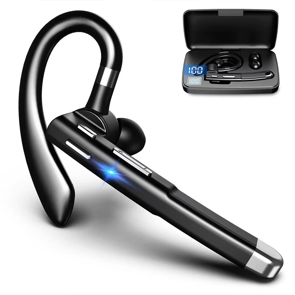 Słuchawka Bluetooth 5.3 na jedno ucho z redukcją szumów