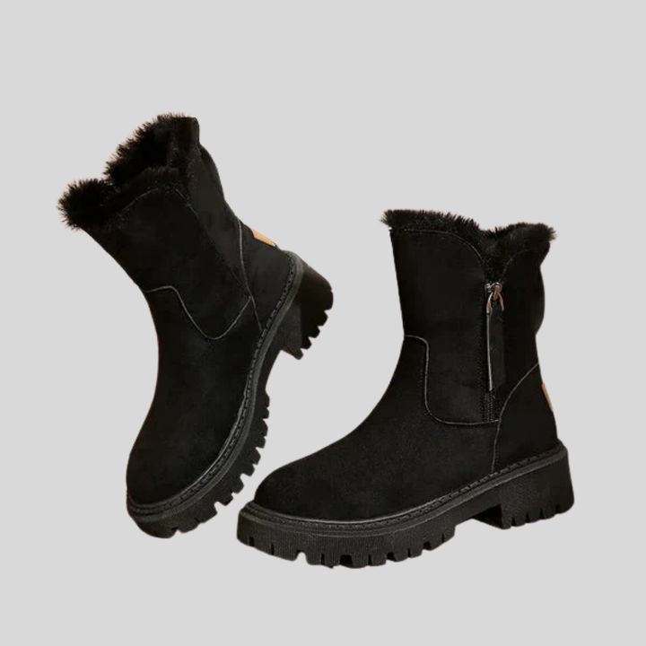 Damskie ocieplane buty zimowe