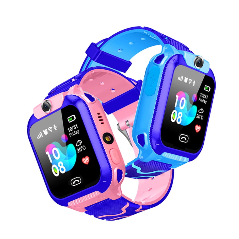 Smartwatch dla dzieci z GPS, aparatem i przyciskiem SOS