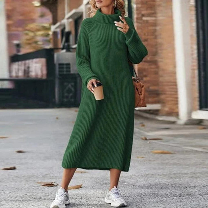 Larana – damska sukienka z dzianiny w stylu casual