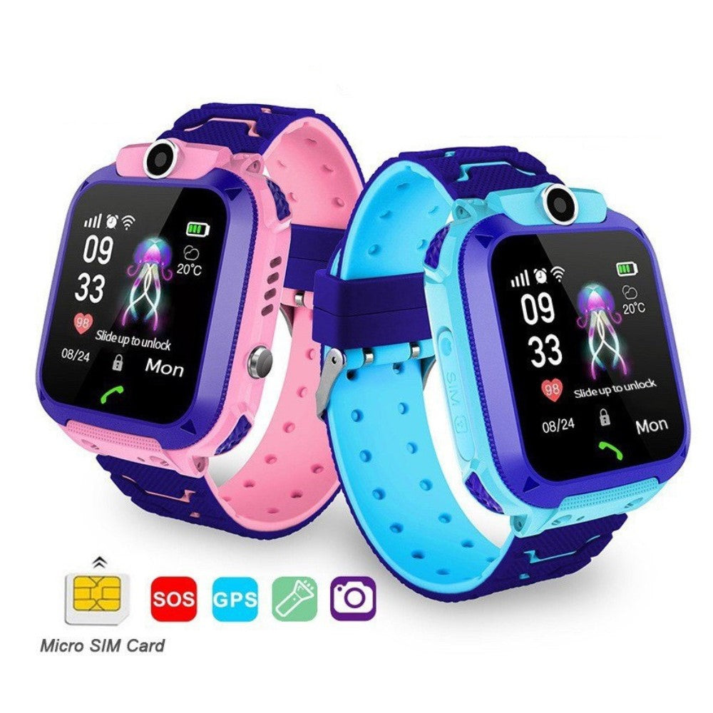 Smartwatch dla dzieci z GPS, aparatem i przyciskiem SOS