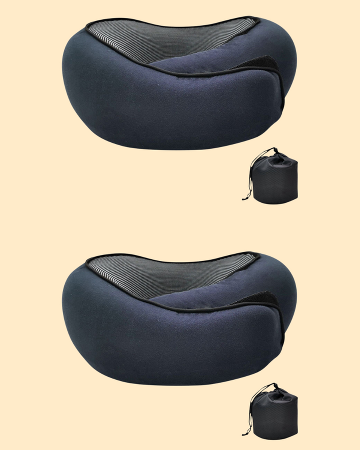 Ergonomiczna poduszka podróżna z pianki memory