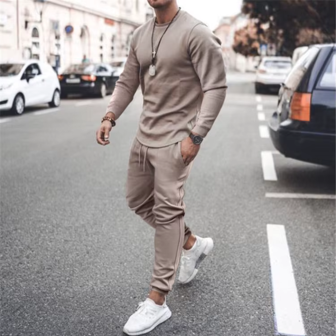 Męski zestaw dwuczęściowy w stylu casual