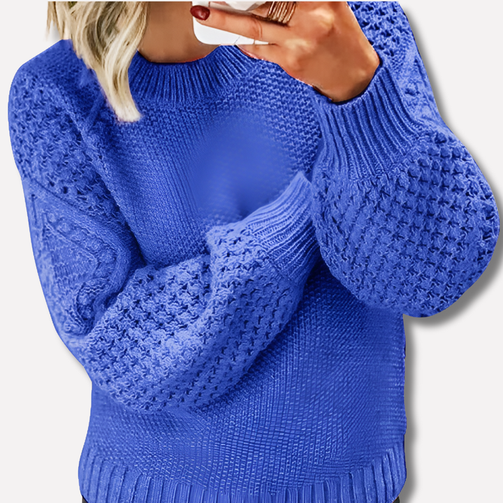 Elegancki, ciepły sweter damski