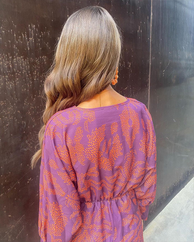 Elegancka spódnica midi w stylu boho