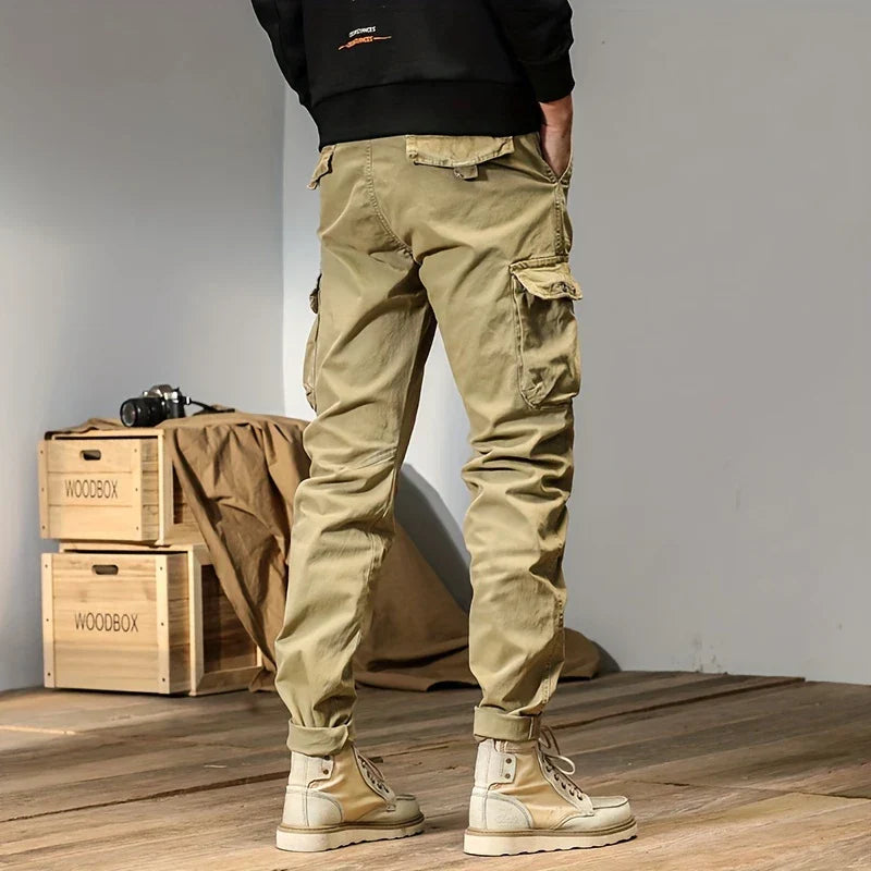 Stylowe męskie joggery cargo