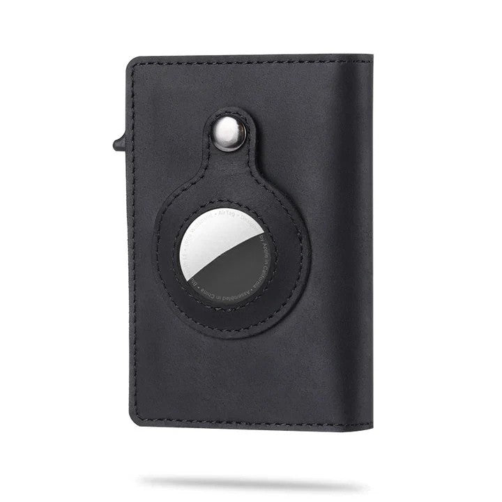 Portfel z blokadą RFID i miejscem na Apple AirTag