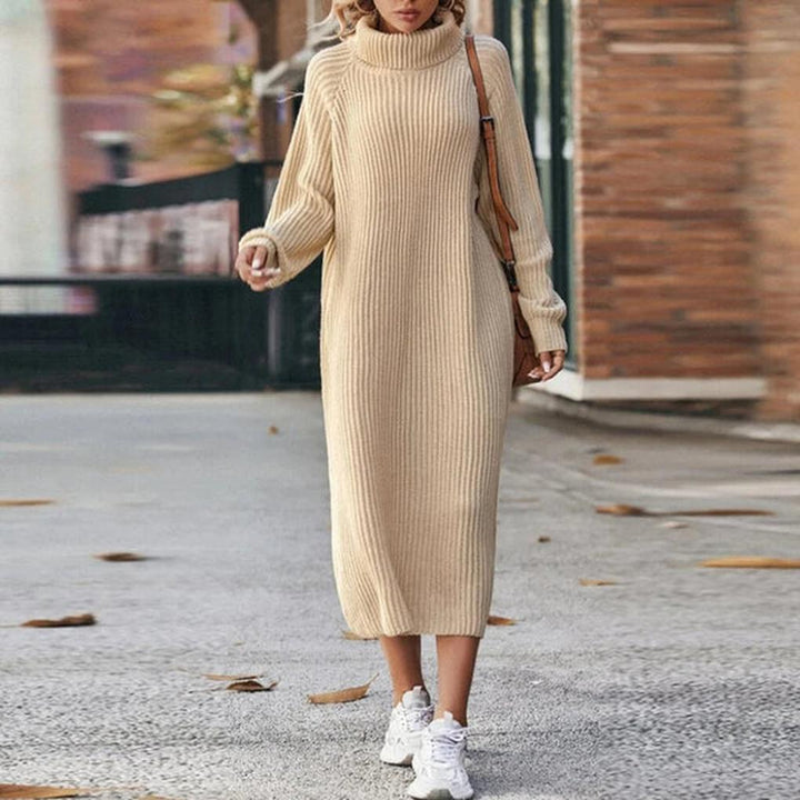 Larana – damska sukienka z dzianiny w stylu casual