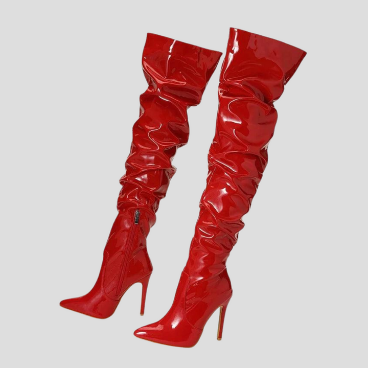 Damskie buty na 8-centymetrowym obcasie