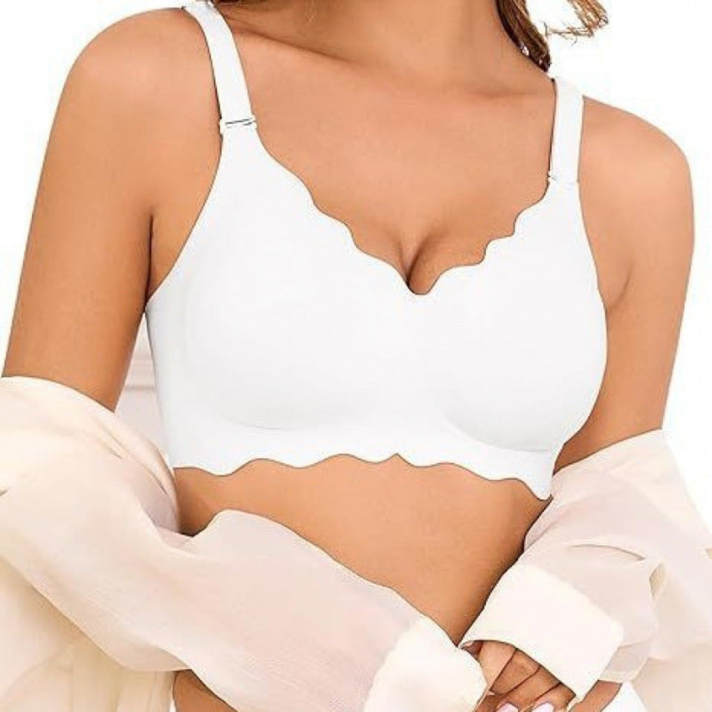 Plus-size Seamless Bra Perfect For Larger Bustspush-up Comfortable And Beautiful