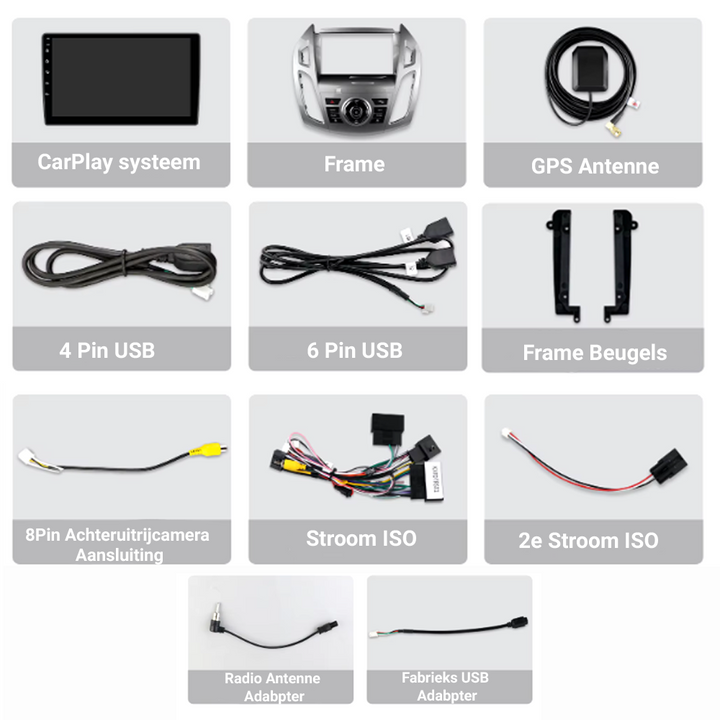 Ford Transit Custom & Tourneo | CarPlay & Android auto | 2013-2018