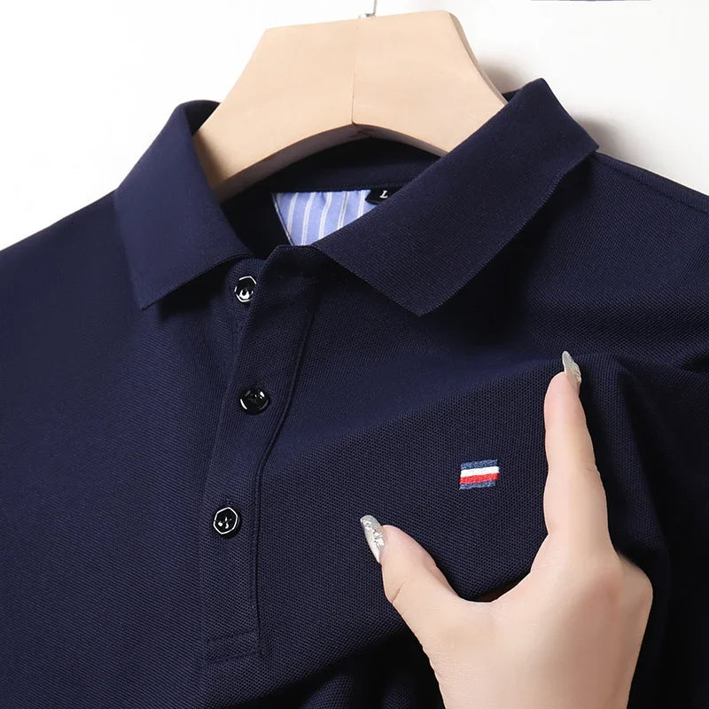 Oddychająca męska koszulka polo