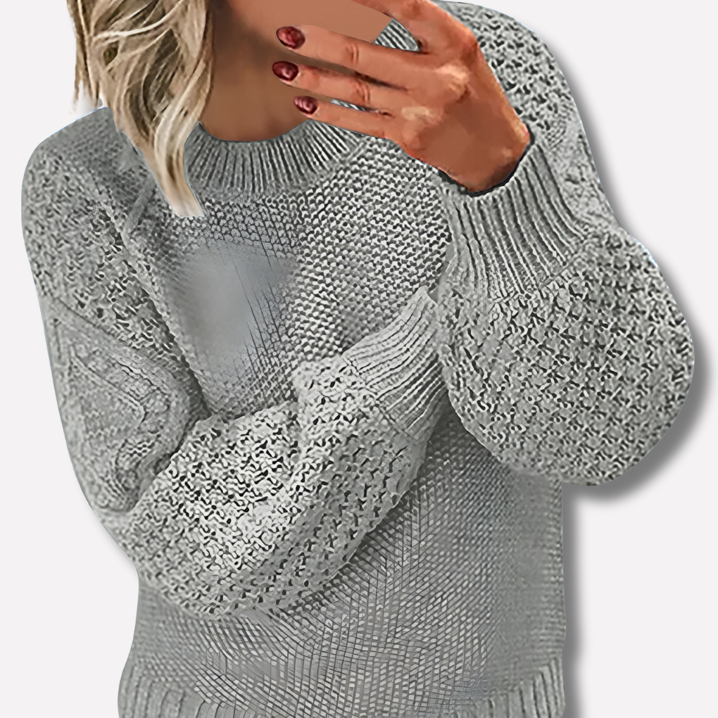 Elegancki, ciepły sweter damski