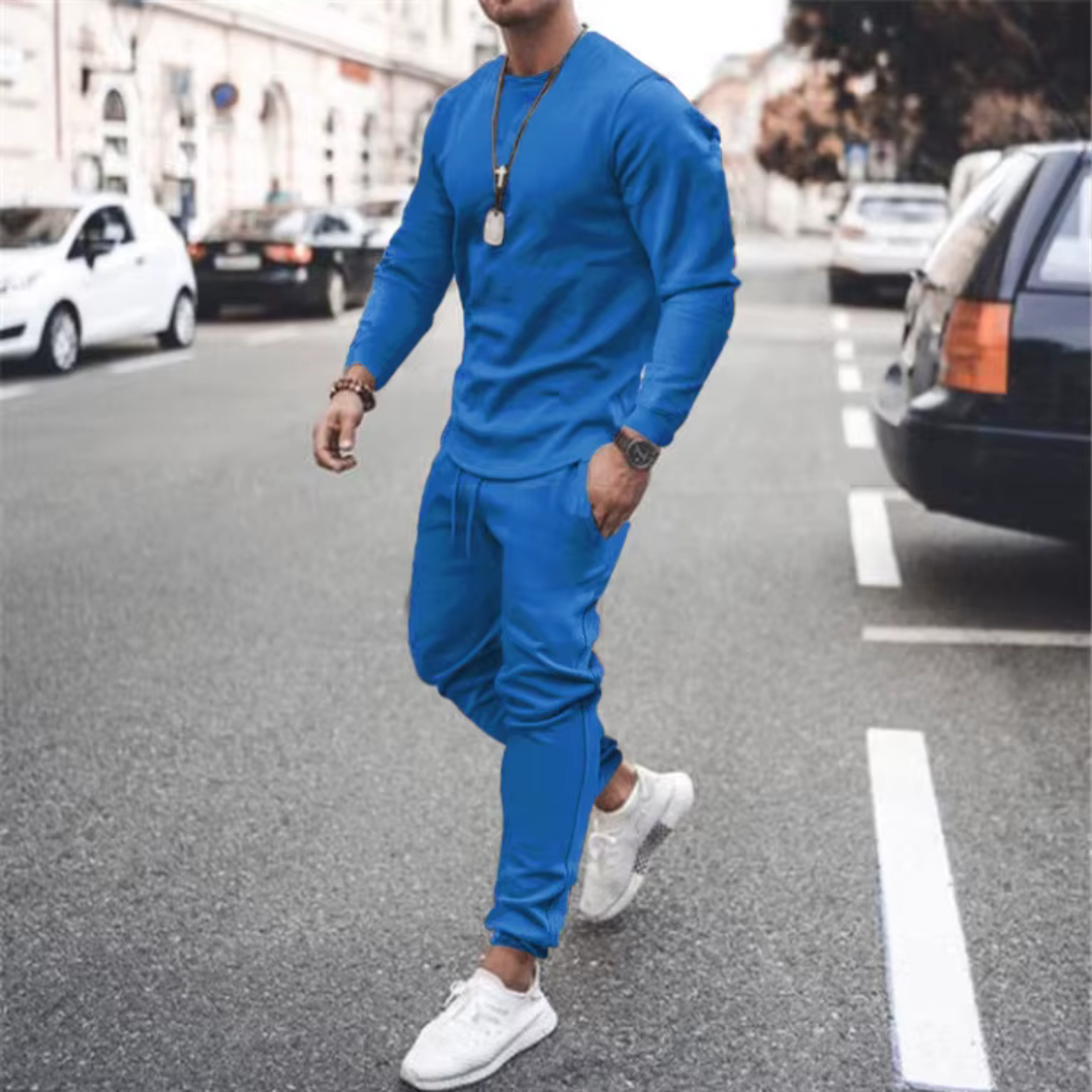 Męski zestaw dwuczęściowy w stylu casual