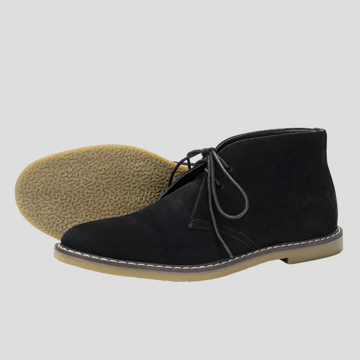Klasyczne męskie buty pustynne w stylu vintage