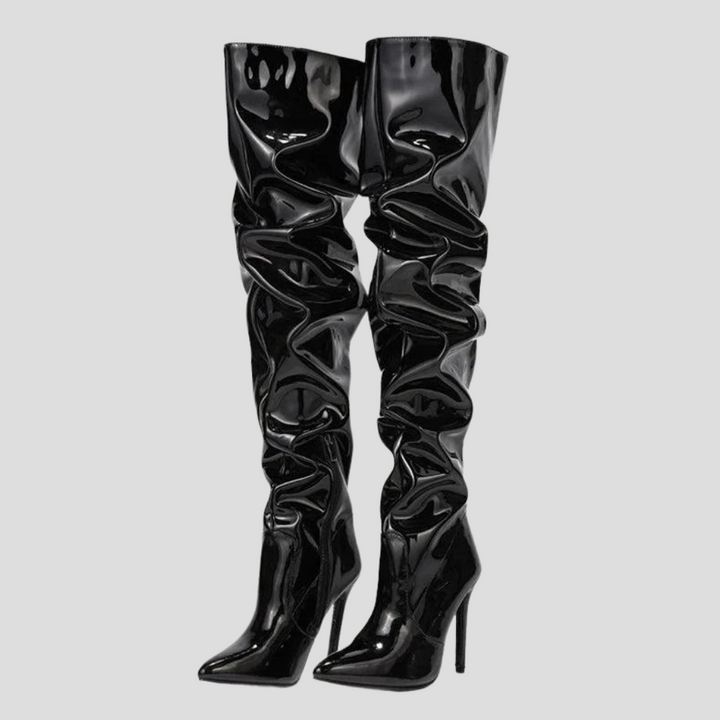 Damskie buty na 8-centymetrowym obcasie