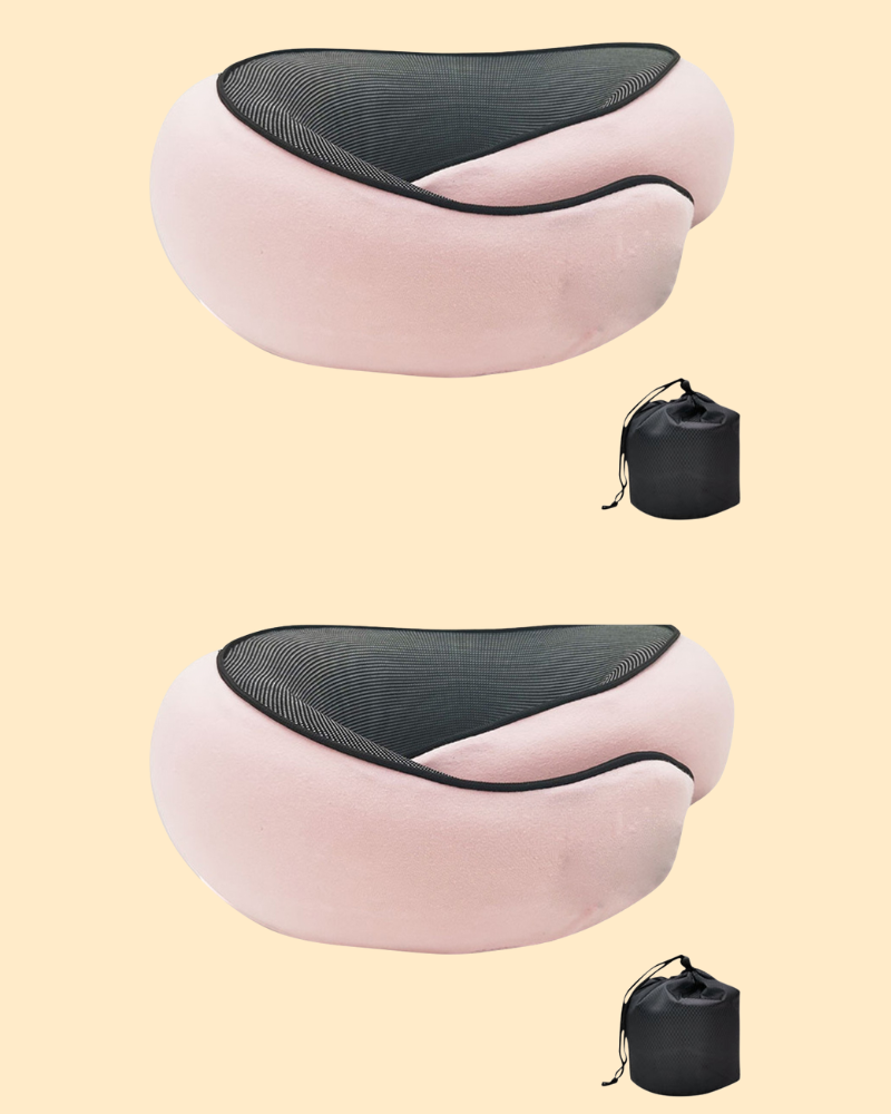 Ergonomiczna poduszka podróżna z pianki memory