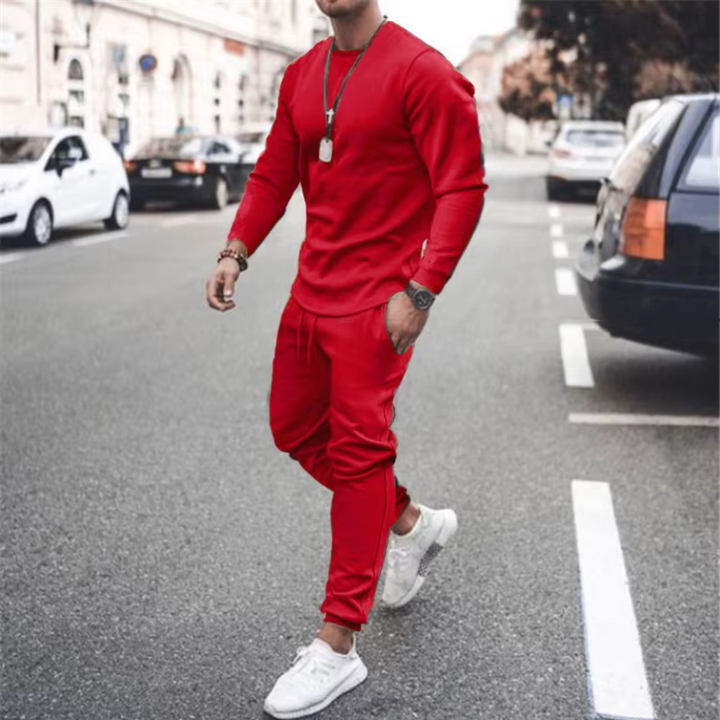 Męski zestaw dwuczęściowy w stylu casual