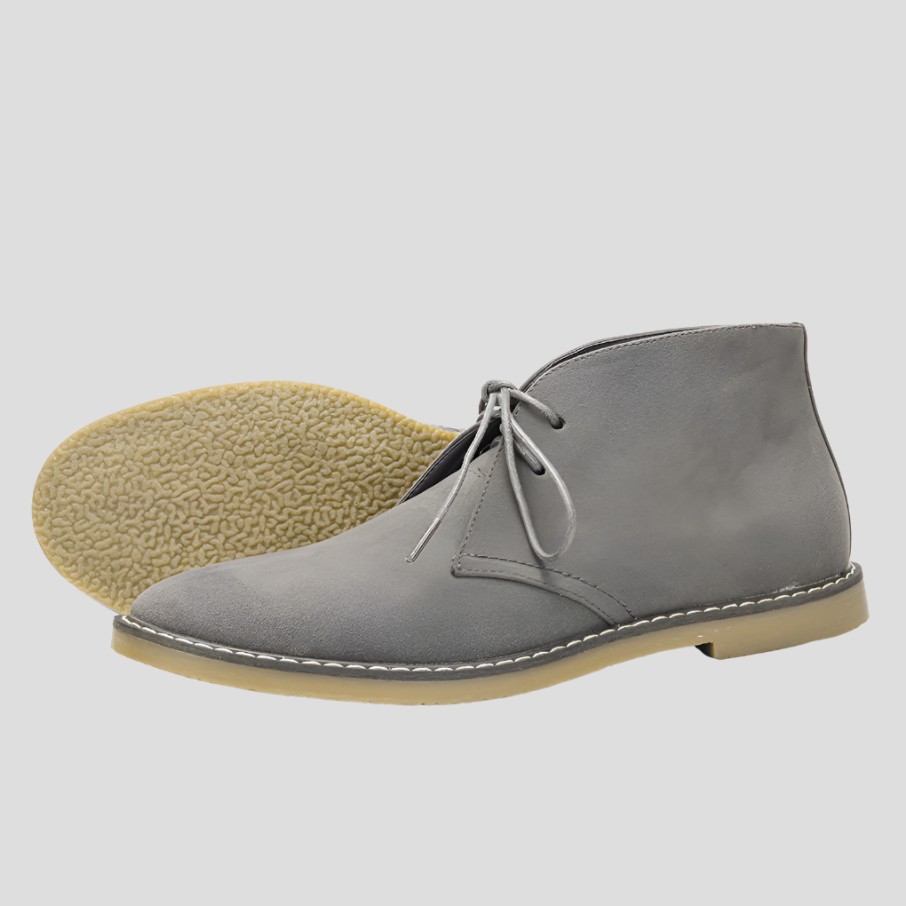 Klasyczne męskie buty pustynne w stylu vintage