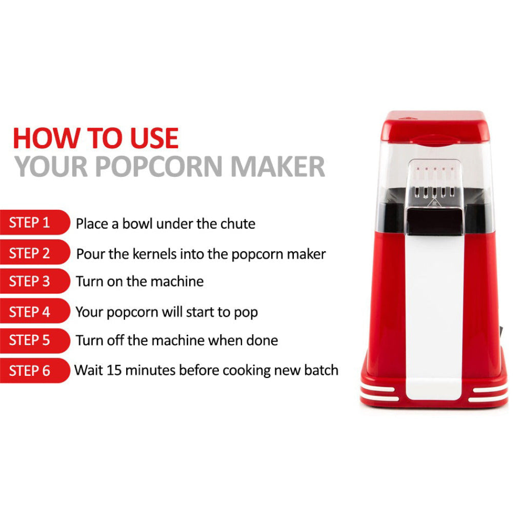 Elektryczna maszyna do popcornu 1200 W