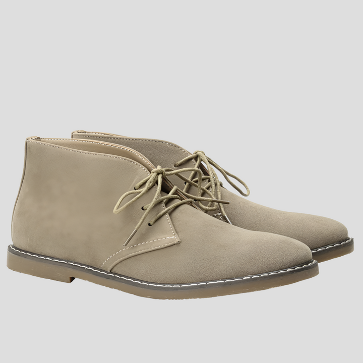 Klasyczne męskie buty pustynne w stylu vintage