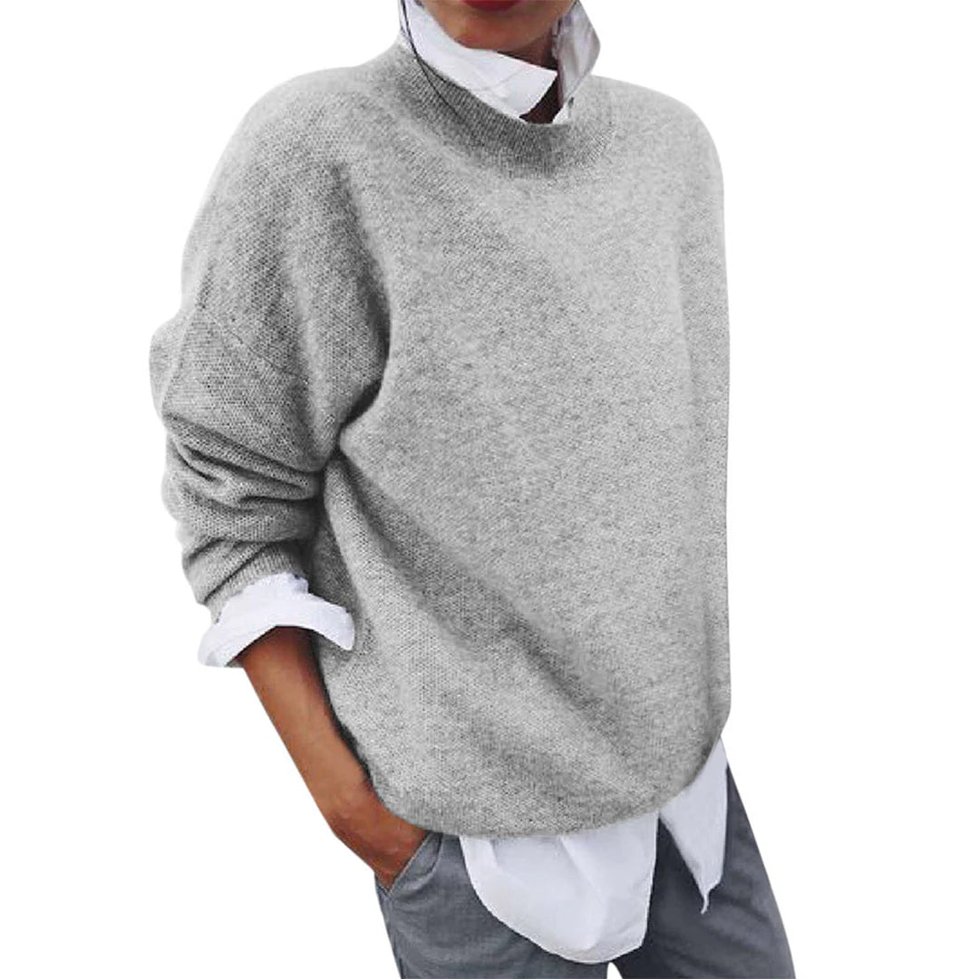 Męski sweter z mieszanki wełny