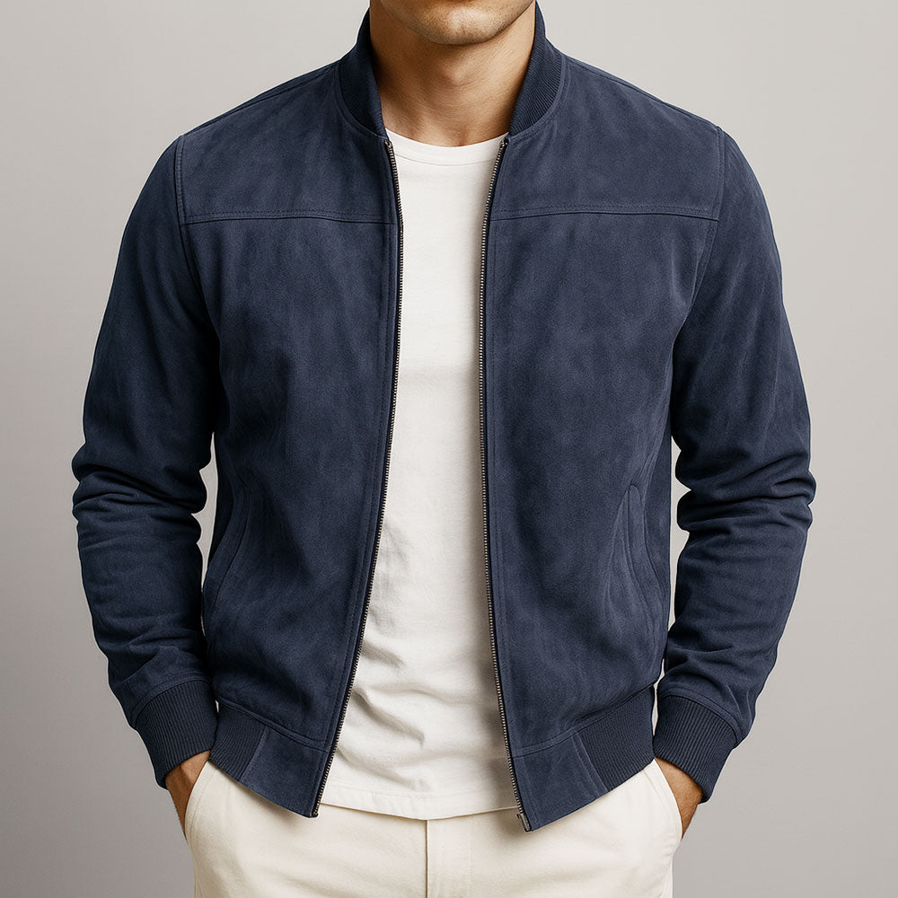 Męska kurtka bomber | Slim fit i elegancka