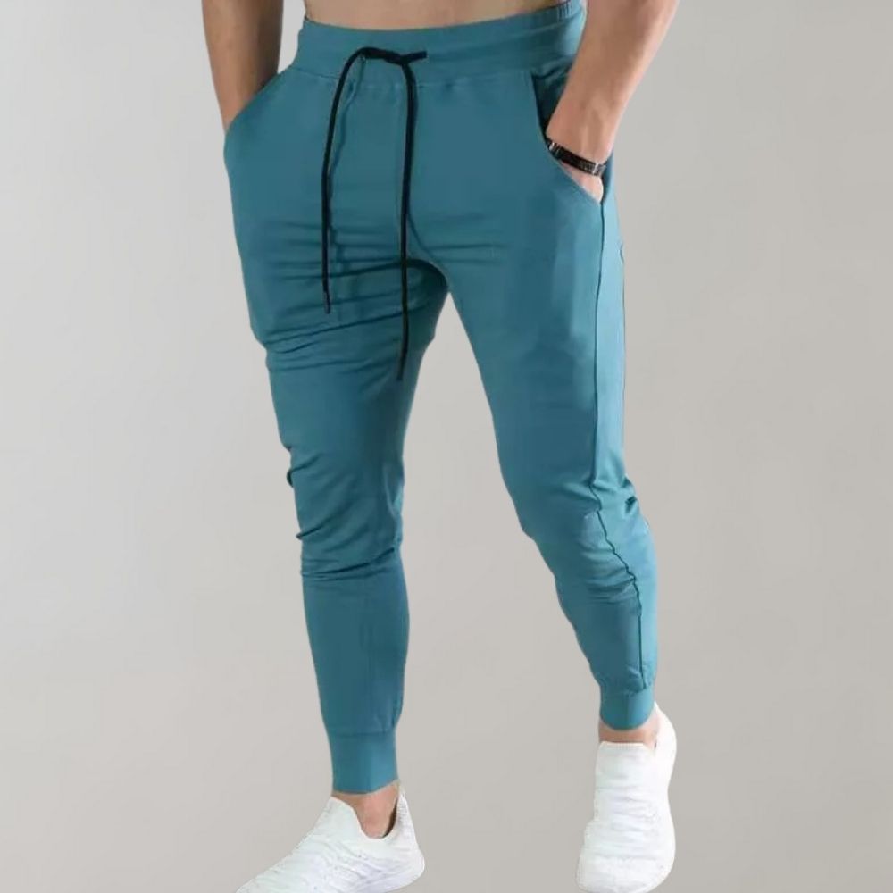 Męskie spodnie dresowe slim fit