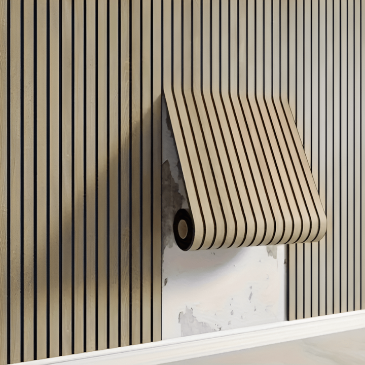 Samoprzylepne panele drewniane 3D