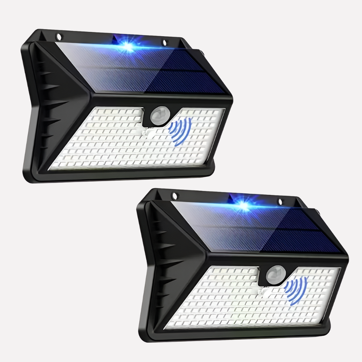 Zewnętrzne solarne czujniki ruchu