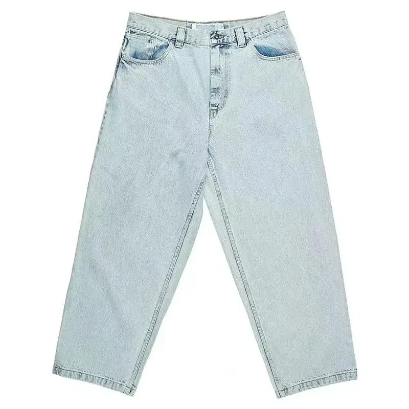 Duży Chłopiec – męskie spodnie oversize w stylu skater