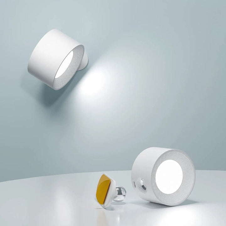 Magnetyczna, bezprzewodowa lampa ścienna