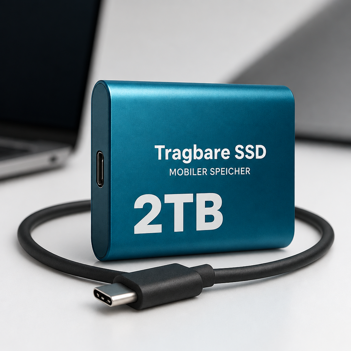Zewnętrzny dysk SSD 2 TB z USB-C i 1050 MB/s