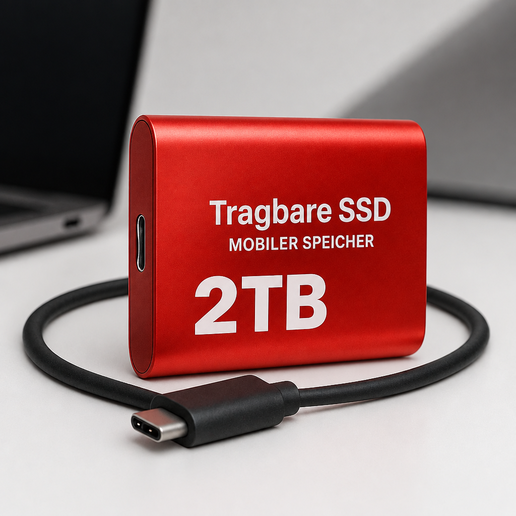 Zewnętrzny dysk SSD 2 TB z USB-C i 1050 MB/s