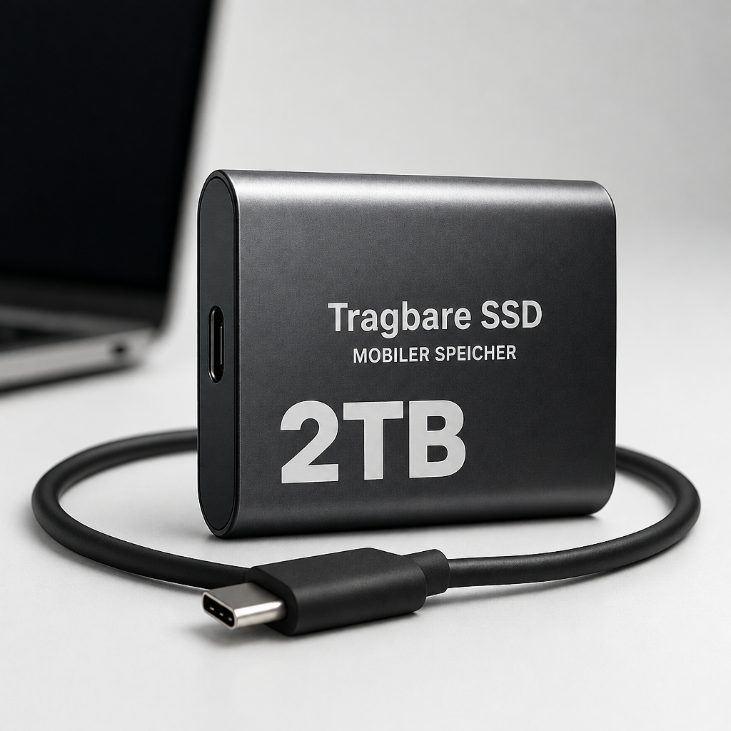 Zewnętrzny dysk SSD 2 TB z USB-C i wysoką prędkością